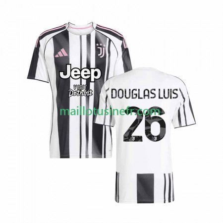 Maillot de Foot Juventus Douglas Luiz 26 Domicile 2025-26 Maillot de Foot Juventus Douglas Luiz 26 Domicile 2025-26